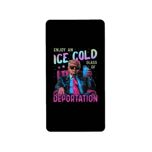 ICE 冷たいものを楽しもう ラベル (正面)