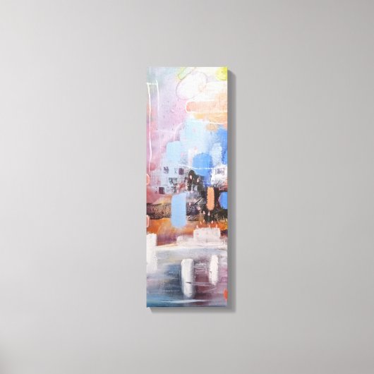 "Ice"抽象芸術キャンバス印刷 キャンバスプリント (正面)