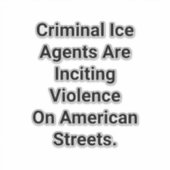 Ice Agents Inciting Violence Hankamer Artjunkhaus シール (正面)