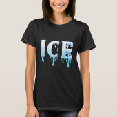 Ice And Fire Halloween Couples Matching Party Cost Tシャツ (正面)