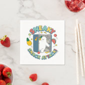 Ice Bear - Sneaky Snack Attack! スタンダードカクテルナプキン (インサイチュ)
