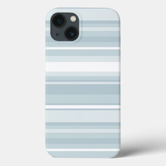 Ice blue stripes Case-Mate iPhone case Case-Mate iPhoneケース (裏面)