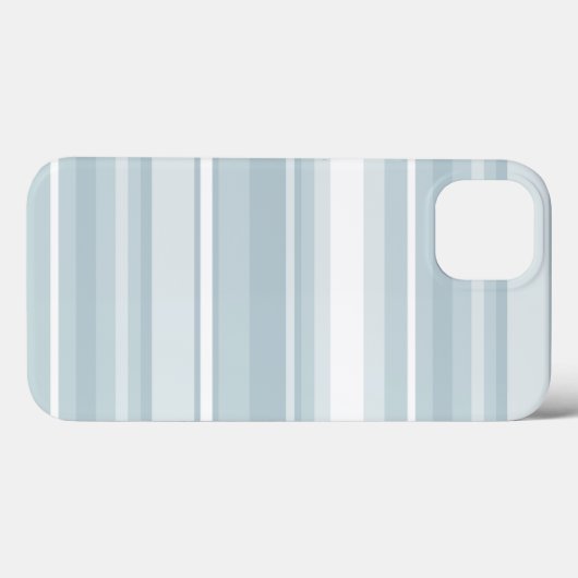 Ice blue stripes Case-Mate iPhone case iPhoneケース (裏面 (横))
