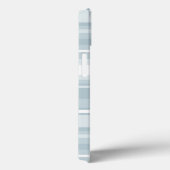 Ice blue stripes Case-Mate iPhone case iPhoneケース (裏面 / 右)