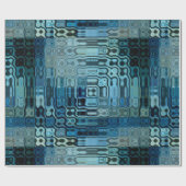 Ice Blue Wonder ラッピングペーパー (フラット)