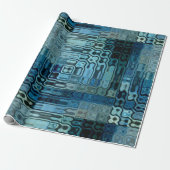 Ice Blue Wonder ラッピングペーパー (アンロールド)