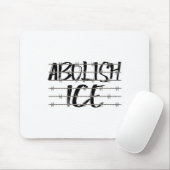 Ice Byrabed Wireの抗議と抵抗支援を廃止する マウスパッド (マウス)