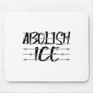 Ice Byrabed Wireの抗議と抵抗支援を廃止する マウスパッド