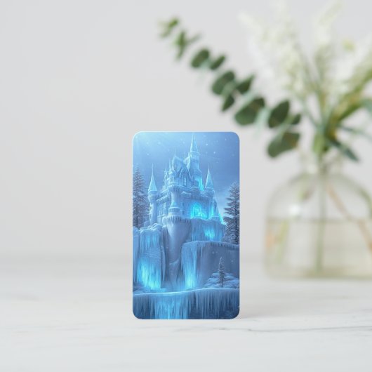 Ice Castle of 凍ってい Dreams Bookmark 名刺 (スタンド正面)