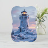 Ice covered lighthouse シーズンカード (スタンド正面)