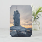 Ice covered lighthouse シーズンカード (スタンド正面)