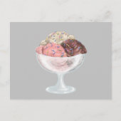 Ice Cream インビテーションポストカード (正面)