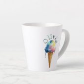 Ice Cream カフェラテマグ (右アングル)