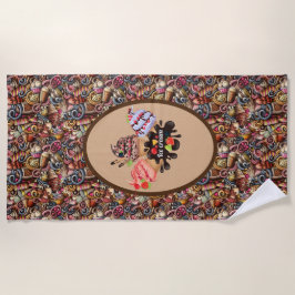 Ice Cream ビーチタオル