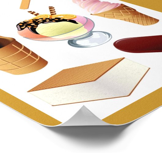 Ice Cream ポスター (角)