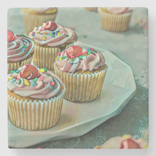 Ice cream cake ストーンコースター (正面)