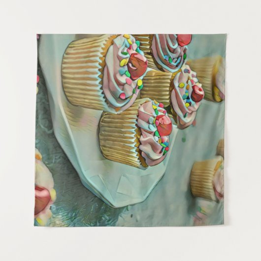 Ice cream cake タペストリー (正面(横))