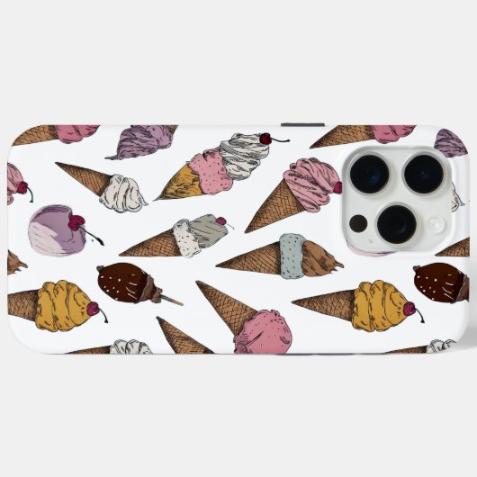 Ice cream  Case-Mate iPhoneケース (裏面 (横))