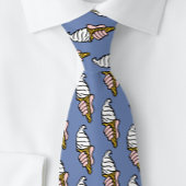 Ice Cream Cone Design ネクタイ