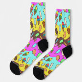  Ice Cream Cones and Neapolitan  ソックス (左)