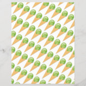 Ice Cream Cones, Ice Cream Parlour Advertising チラシ (裏面)