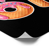 Ice Cream Drip Six Seven 6 7 Meme 67  ポスター (角)