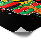 Ice Cream Drip Six Seven Meme 6 7 Black History Mo ポスター (角)