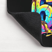 Ice Cream Drip Soccer 67 Six Seven Funny Gen Alpha マウスパッド (コーナー)