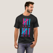 Ice Cream Drip Tally Marks 67 Meme Counting 6 7 Br Tシャツ (正面フル)