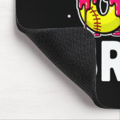 Ice Cream Dripng Softball Drip Fun 6 7 Six Seven M マウスパッド (コーナー)