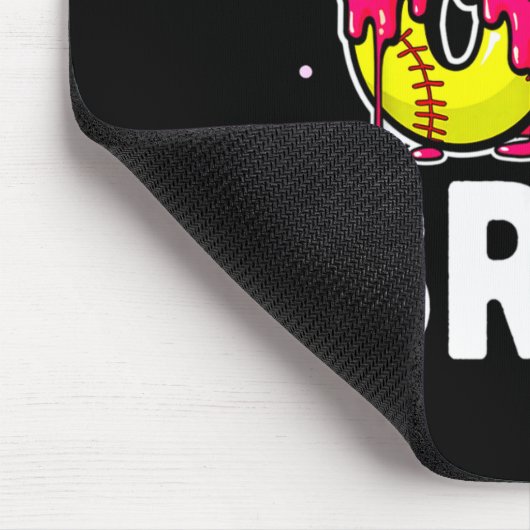 Ice Cream Dripng Softball Drip Fun 6 7 Six Seven M マウスパッド (コーナー)