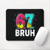 Ice Cream Dripng Softball Drip Fun 6 7 Six Seven M マウスパッド (マウス)