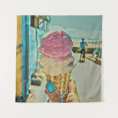 Ice cream flavor タペストリー (正面)