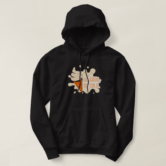 Ice Cream Fun Summer design Hoodie  パーカ (デザイン正面)