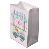 Ice Cream Gift Bag, Samantha Birthday Present Bag ミディアムペーパーバッグ (裏面アングル)