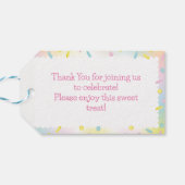 Ice Cream Graduation Party ギフトタグ (裏面横)