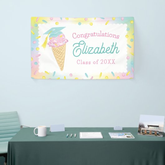 Ice Cream Graduation Party 横断幕 (トレードショー)