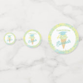 Ice Cream Graduation Party Blue Green コンフェッティ (裏面)