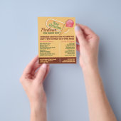 Ice Cream Logo, Ice Cream Parlour Advertising チラシ (手)