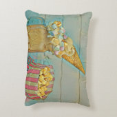 Ice cream lover gift アクセントクッション (裏面(縦))
