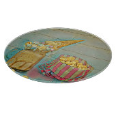 Ice cream lover gift カッティングボード (角)