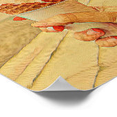 Ice cream lover gift ポスター (角)