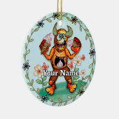 Ice Cream Monster セラミックオーナメント (右)