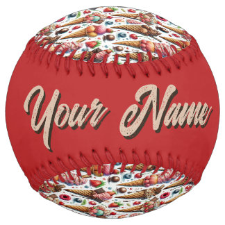 Ice-Cream Parlor Party (personalize) ソフトボール