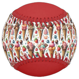 Ice-Cream Parlor Party (personalize) ソフトボール