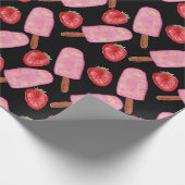 Ice cream pattern | Lollies pattern | lollipop 13 ラッピングペーパー (角)