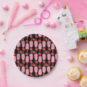 Ice cream pattern | Lollies pattern | lollipop 1 ペーパープレート (パーティー)