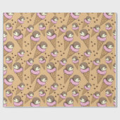 Ice cream pattern | Lollies pattern | lollipop 27 ラッピングペーパー (フラット)