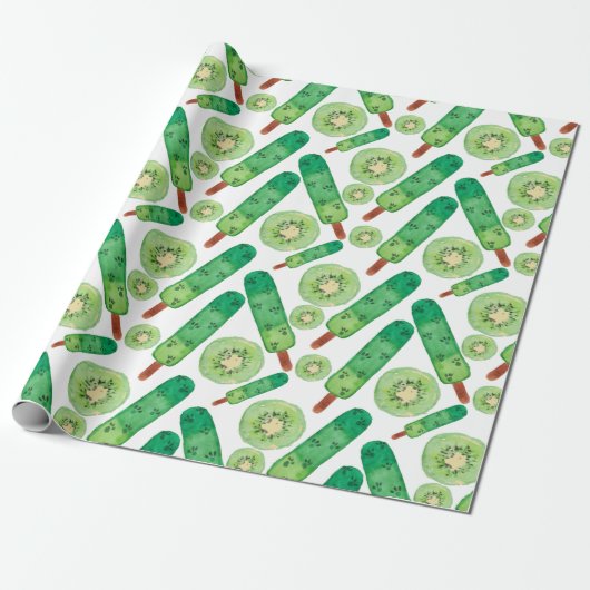 Ice cream pattern | Lollies pattern | lollipop 3 ラッピングペーパー (アンロールド)
