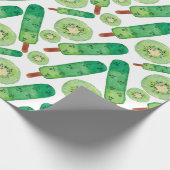 Ice cream pattern | Lollies pattern | lollipop 3 ラッピングペーパー (角)